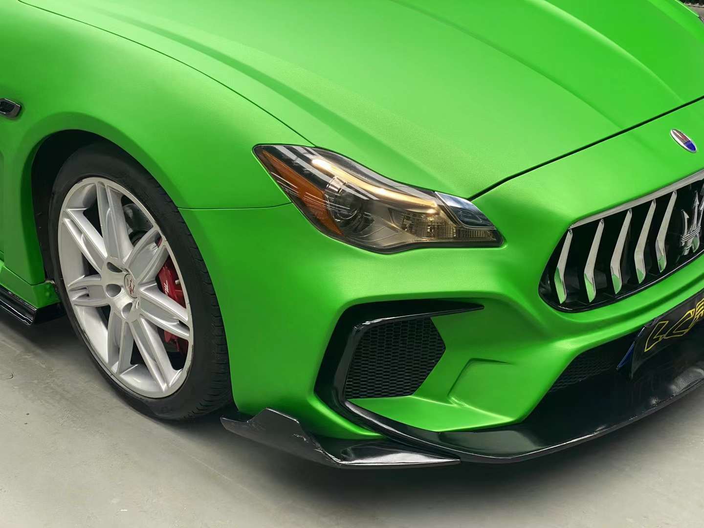 玛莎总裁贴膜ekfilmek改色膜amg绿魔