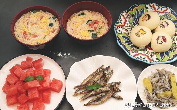 卡通|十分钟搞定家人的早餐，开胃又爽口，早餐吃饱吃好一天不犯困