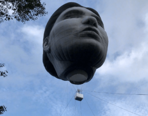 图片[3]-日本人放飞人头气球，看着都吓人，确定不是看了伊藤润二的漫画？-魔性次元