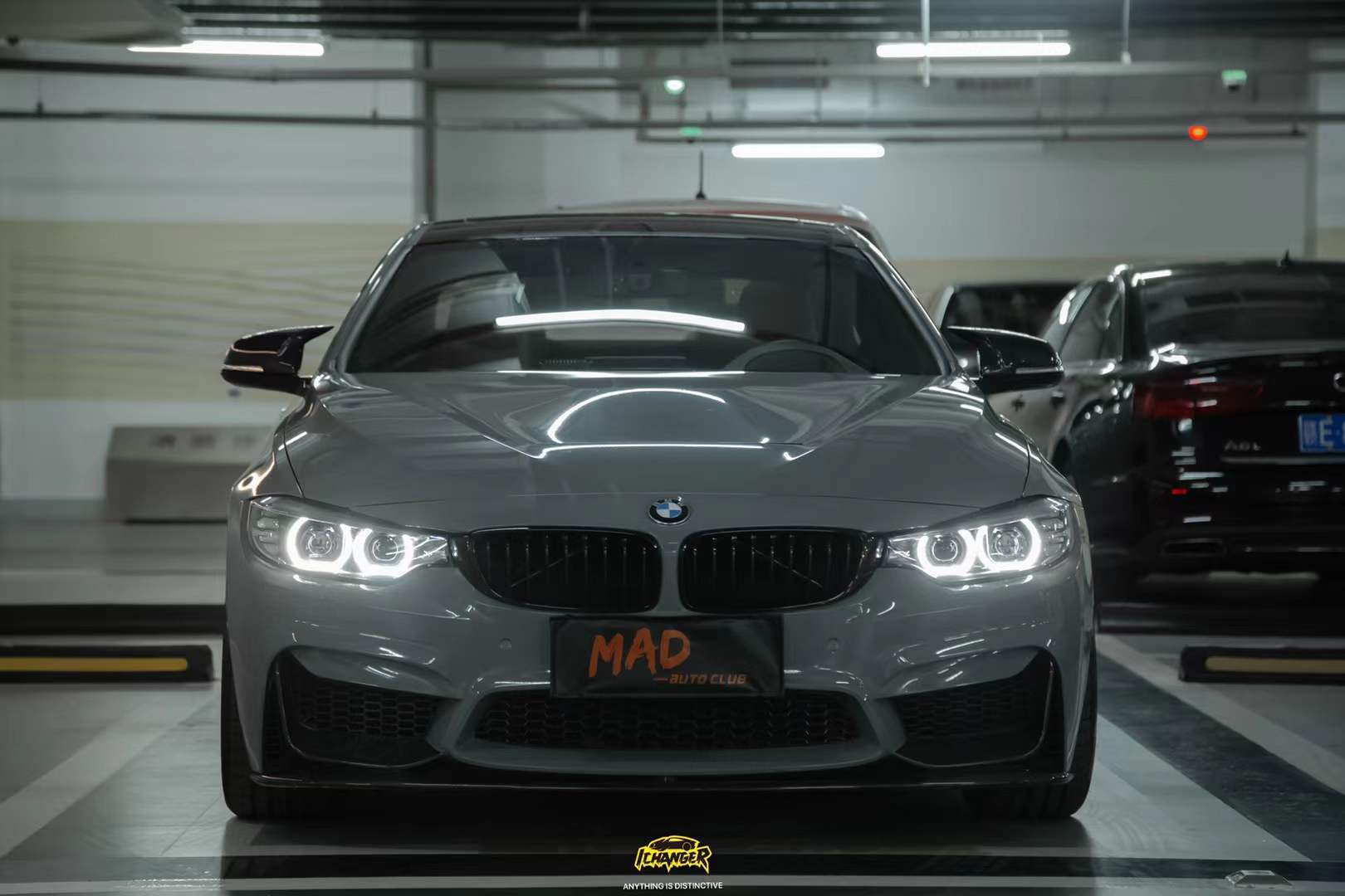 ichanger改色膜宝马m系汽车贴膜icr改变者水晶水泥灰深