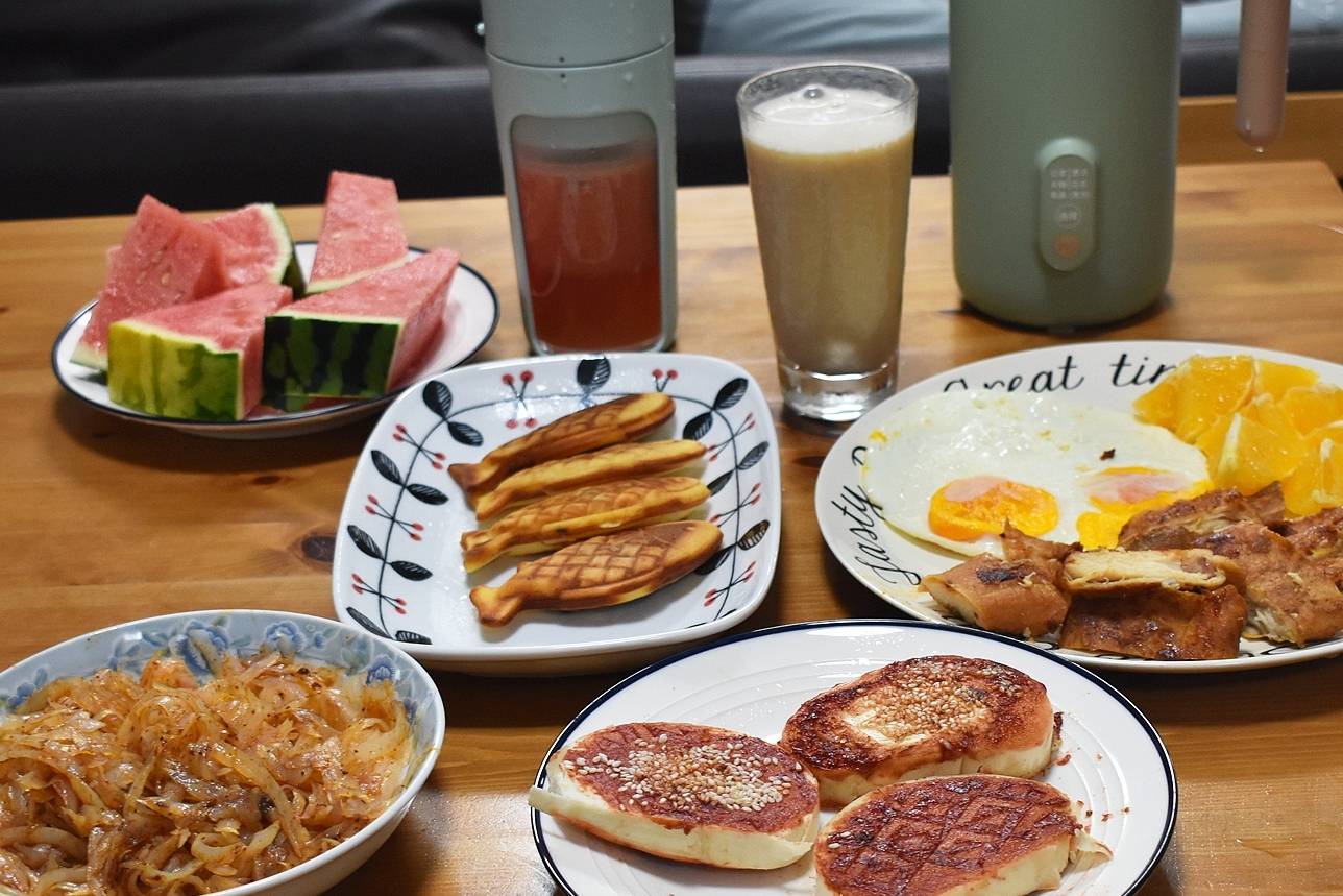 面团|晒勤劳媳妇的七天早餐,食材普通家常做法,老公说家里的早餐好吃