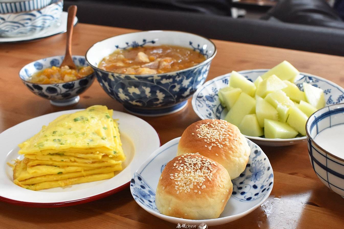 面团|晒勤劳媳妇的七天早餐,食材普通家常做法,老公说家里的早餐好吃