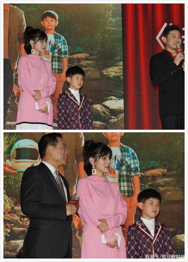 显得|太羡慕沙溢了，胡可真的很年轻，穿粉色少女裙优雅又甜美