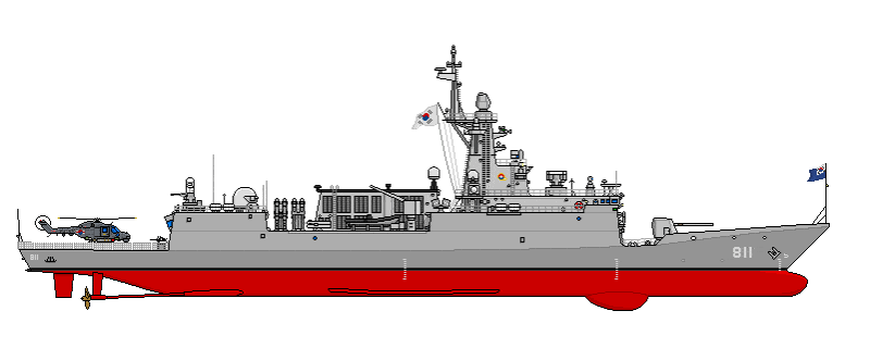 世界護衛艦鑑賞20——韓國仁川級護衛艦