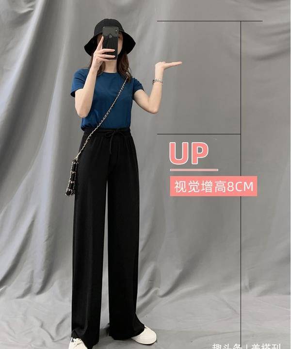 小个子|阔腿裤并不是万能的,穿对才显瘦,矮胖女生更需要学会搭配