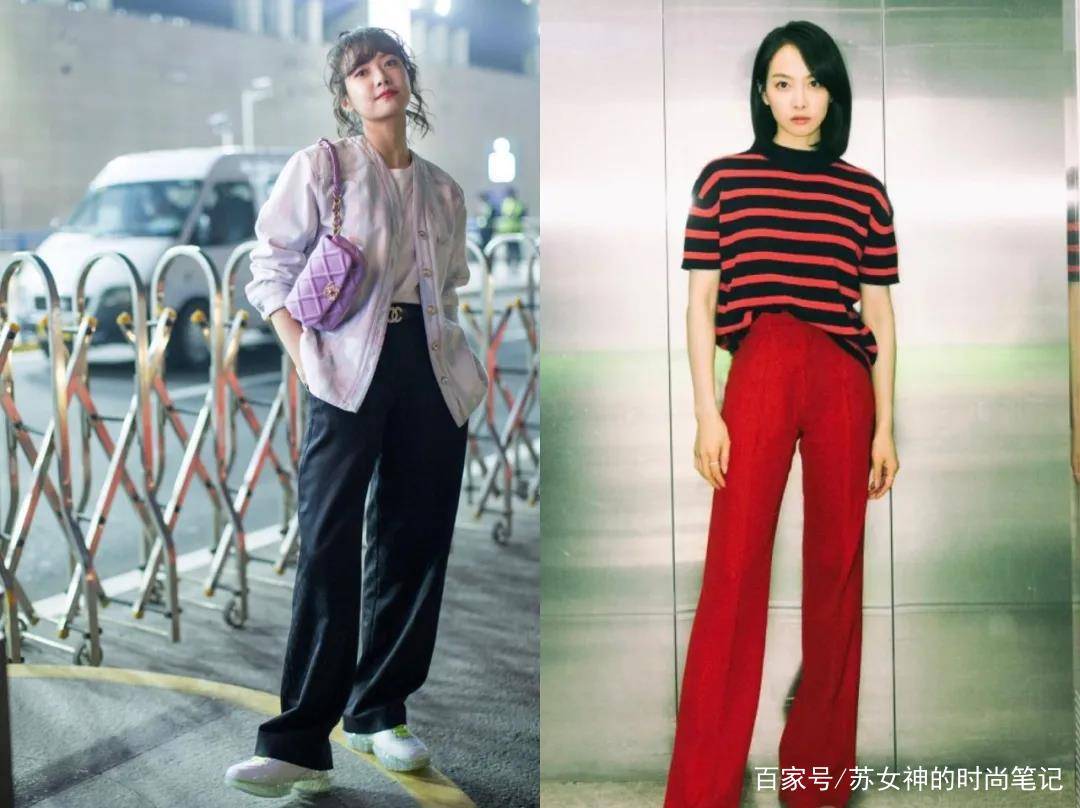 穆勒|2021年流行起了一种新穿法，叫“拖地裤+平底鞋”，明星都心动了
