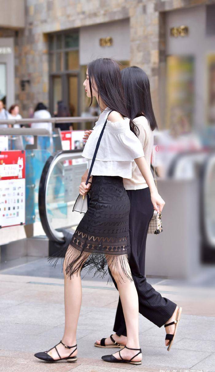 加点|爱美的女生就是会穿，裙子加点“流苏”才好看，飘逸又雅致