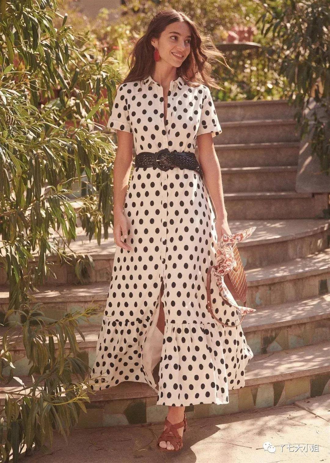 面料|今年夏天桔梗裙又火了，优雅又显气质！