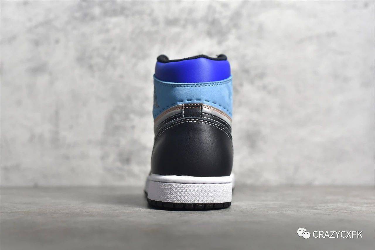 反光|乔丹 Air Jordan 1 Prototype AJ1 彩色拼接3M反光运动鞋