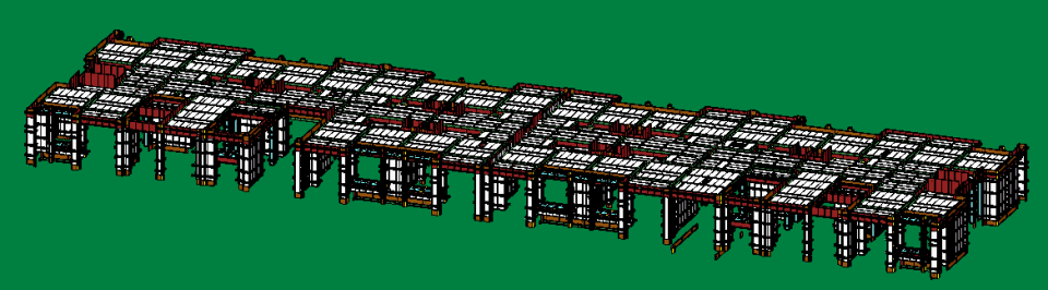 铝模板图纸 铝模深化 铝模配模 襄阳市青隽城公共租赁住房项目a1#楼铝