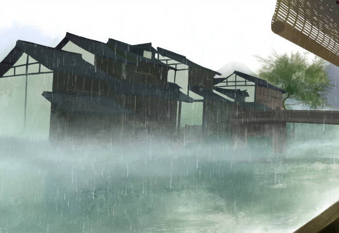 雨落心扉，梦见下雨时家中正堂漏水的深层解读