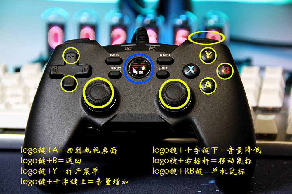 会震动的百元游戏手柄用实力说话的北通蝙蝠4