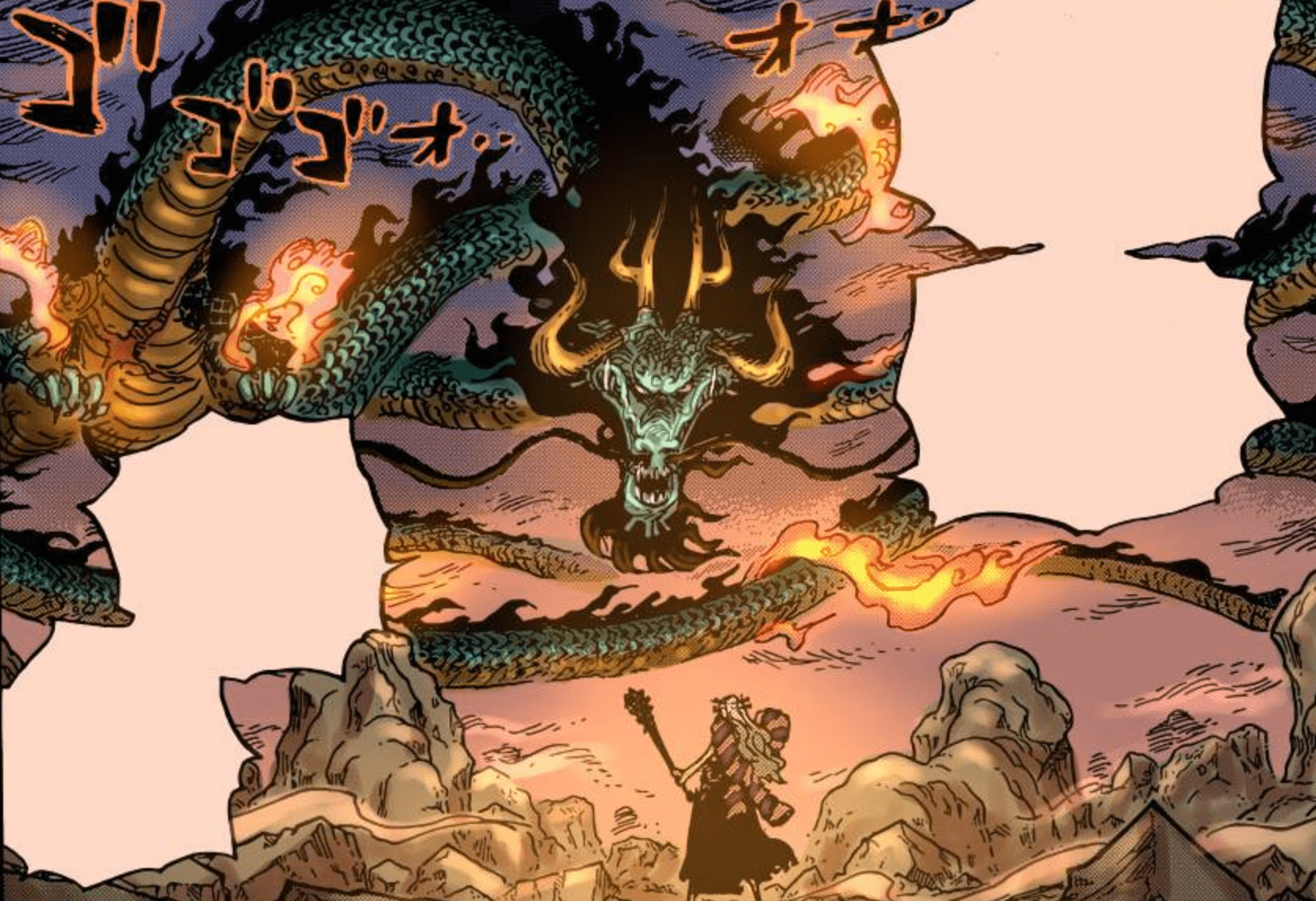 蜘蛛|海贼王1020话，大和的恶魔果实曝光，居然是头狼，真没有排面