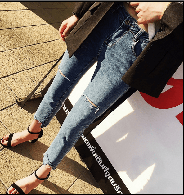 显高|八款拉风的牛仔裤，穿了显高显瘦，很减龄让你充满青春活力