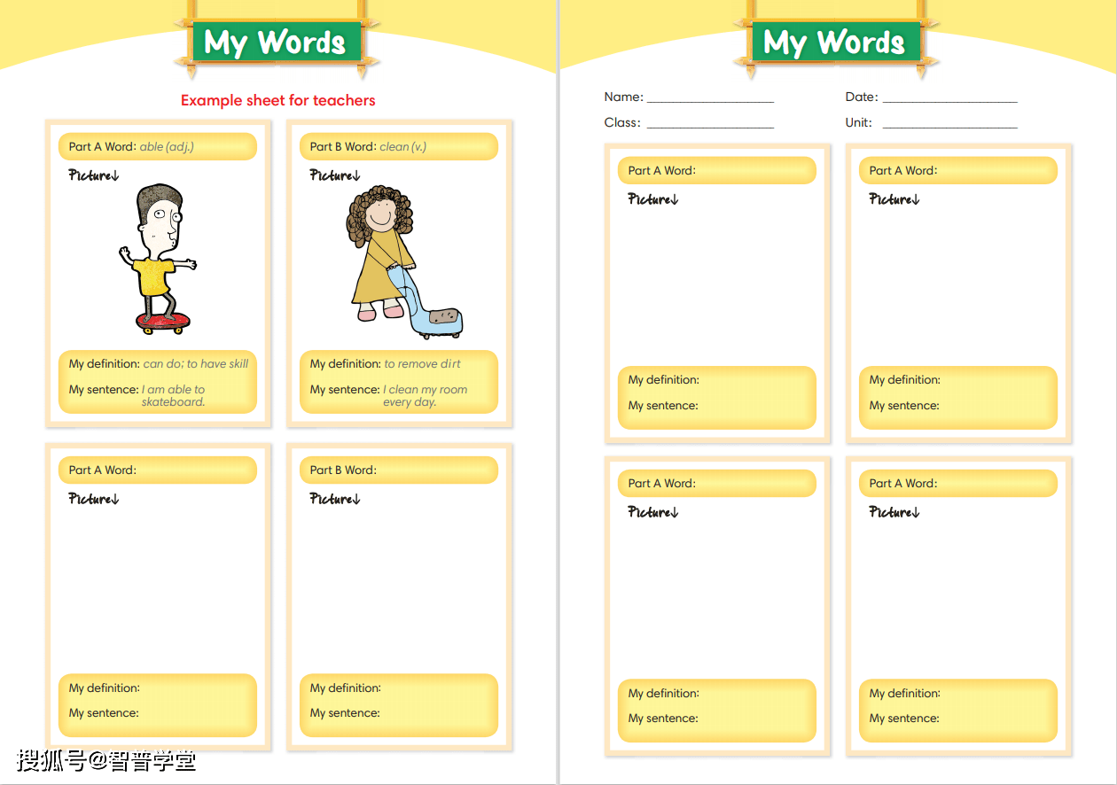 1000 Basic English Words 新版核心词汇1000词_单词
