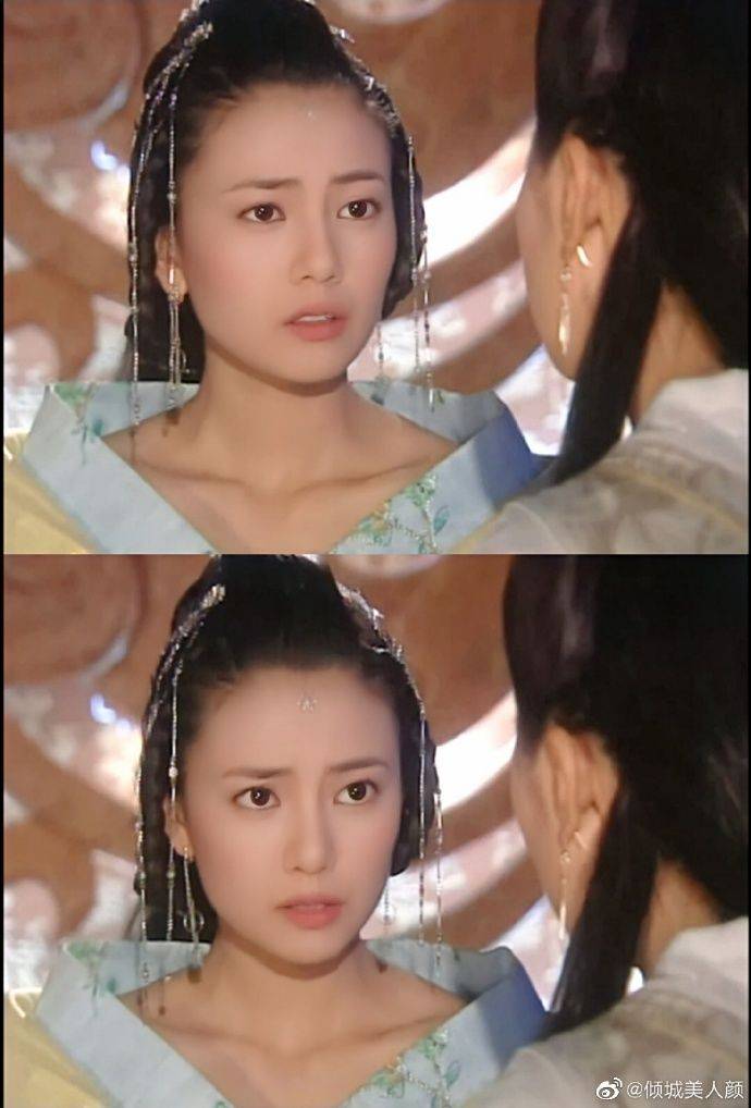 女子|一字肩造型的古装美女,温碧霞美艳动人,高圆圆脱俗!