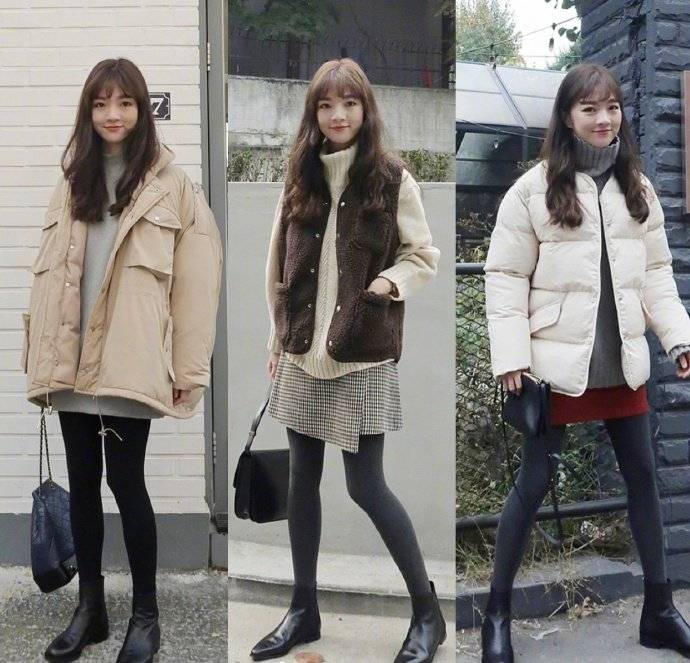 感觉|这位小个子妈妈的秋冬温暖穿搭，轻熟与少女感平衡，时髦又减龄