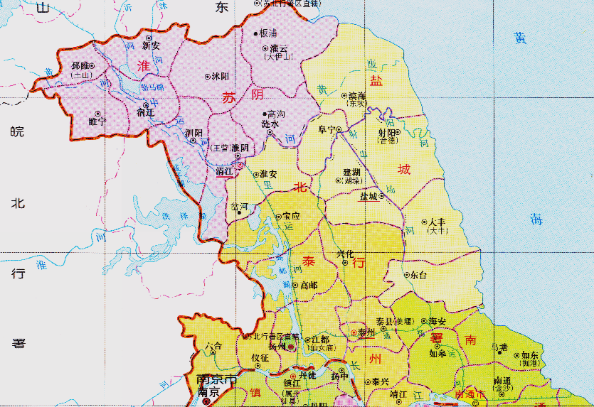 原创江苏省的区划调整13个地级市之一盐城市为何有9个区县