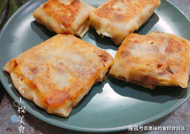 煎饼|周末，全家人都要求吃这早餐，皮薄香脆，馅料足，做法也简单