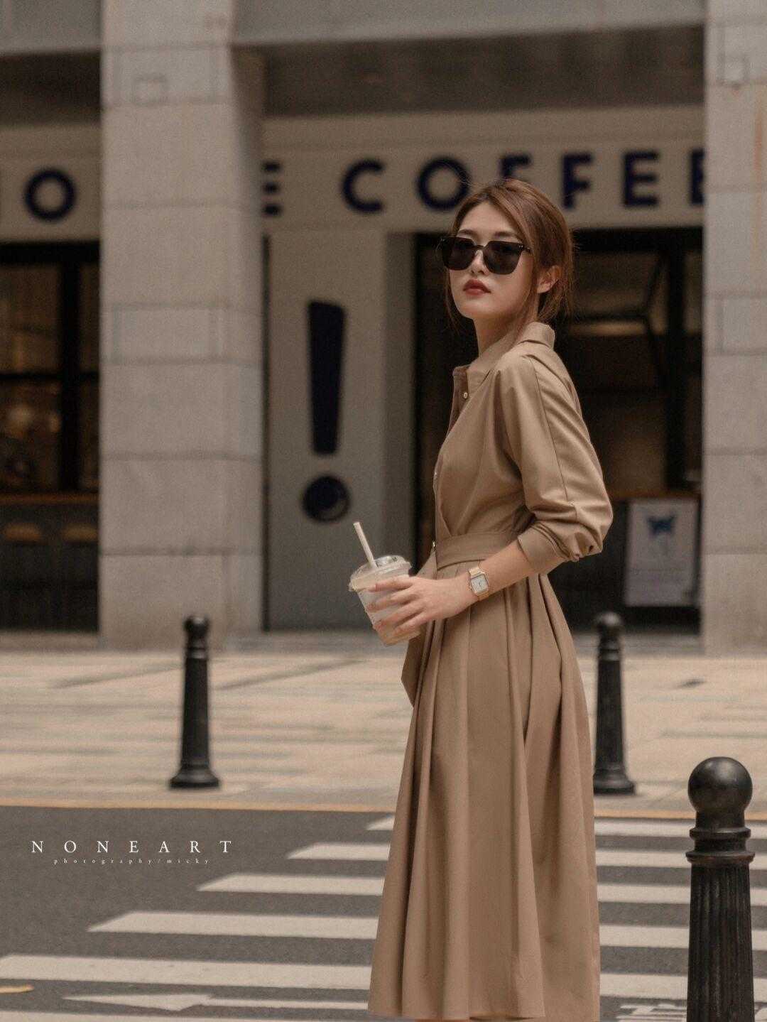 显得|都市女白领这样穿干练时髦,衬衫搭配西装裤简约利落,女神范十足