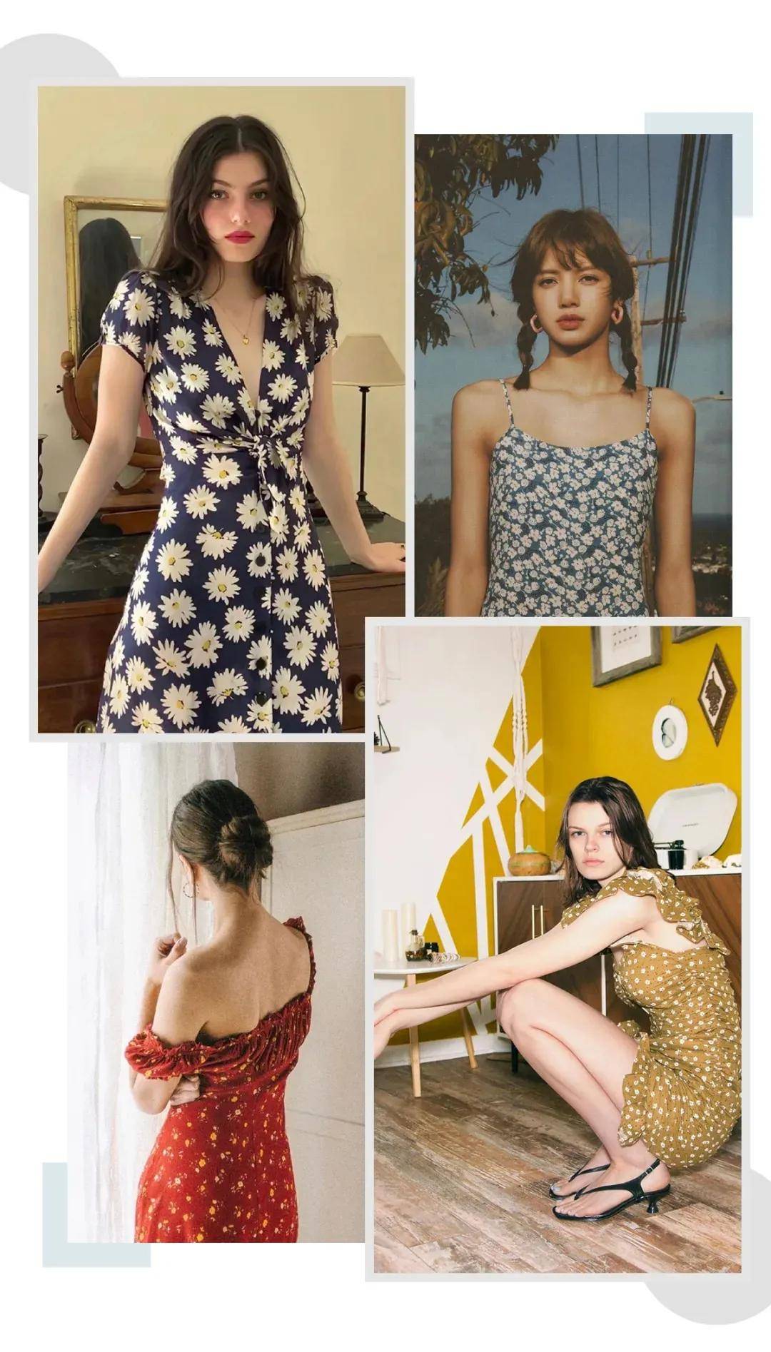 什么|没有一件碎花裙，总觉得夏天少了什么