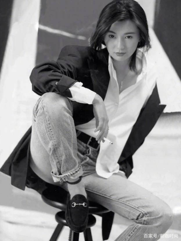 时尚|10年前的张曼玉有多美？短发爆炸头，随便配牛仔裤都是高级感