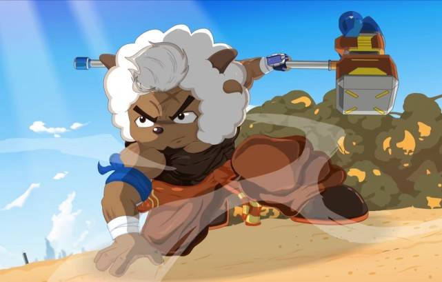 原创喜羊羊未来沸羊羊头上的伤疤是怎么来的漫画给出了答案