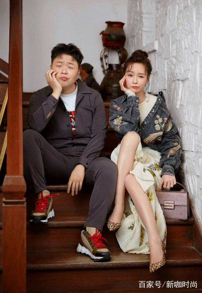 白天鹅|沈梦辰穿“新娘装”携海涛亮相,“网红感”与baby有一拼!