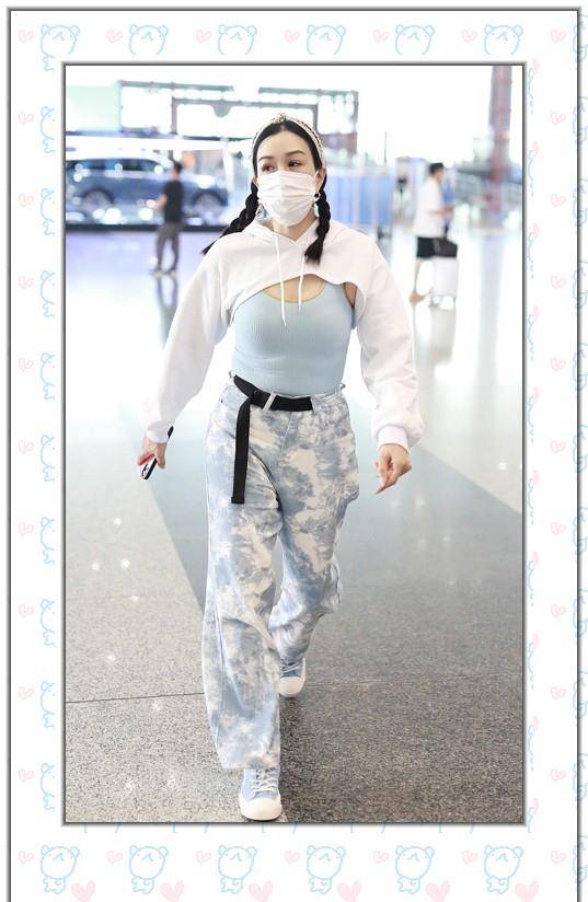 荧光|钟丽缇也太自信了吧，虽然身材胖胖的，也敢穿紧身的衣服