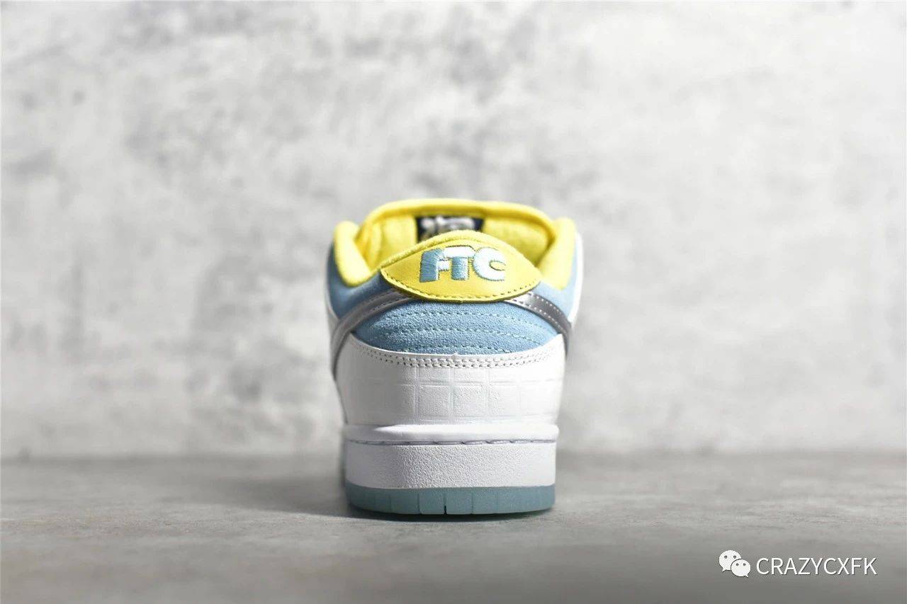 Low|耐克 Nike SB Dunk Low Lagoon Pulse x FTC 白银蓝 汤达人运动鞋评测