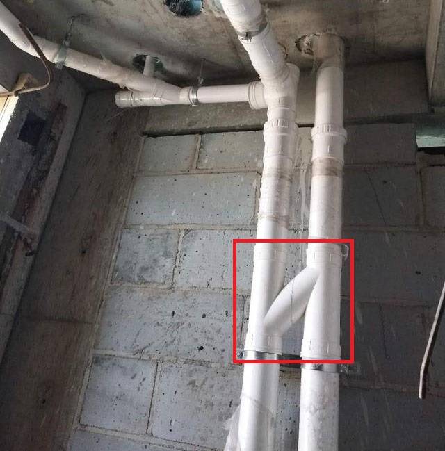卫生间为什么有2条管道听老师傅说完今天终于明白了