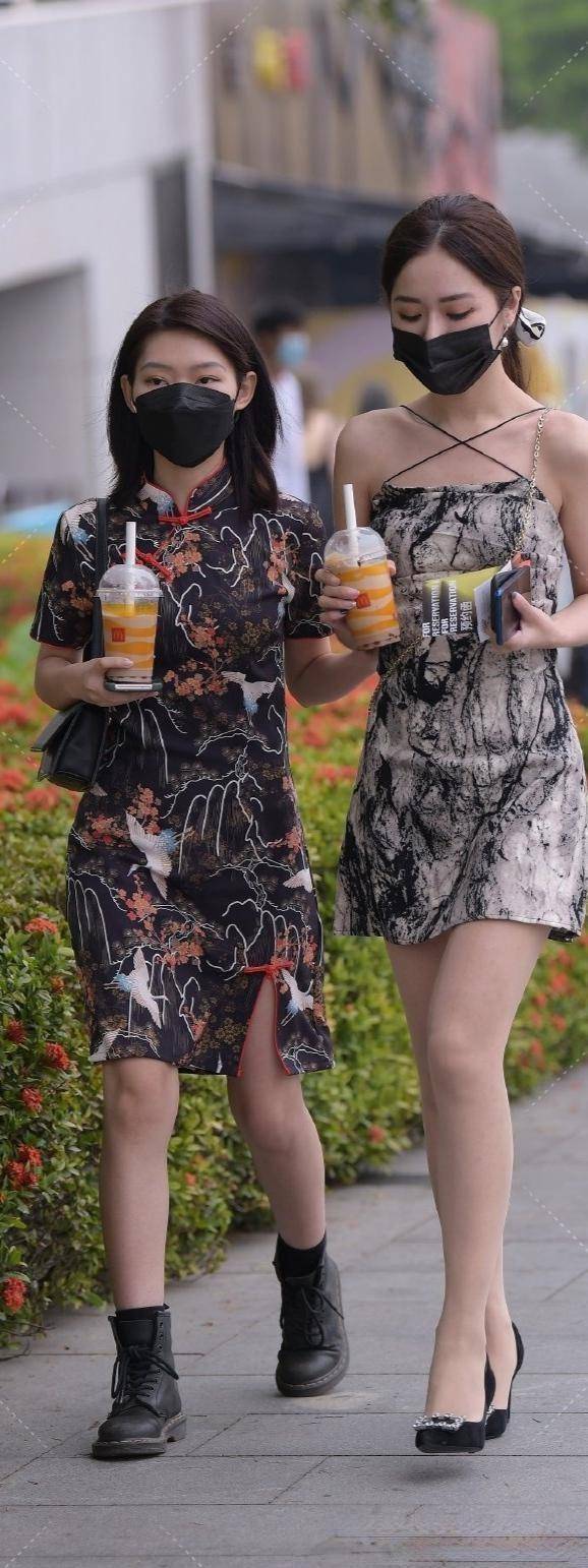 个性|气质优雅的连衣裙装扮尽显洋气穿搭，靓丽雅致又舒适，彰显个性