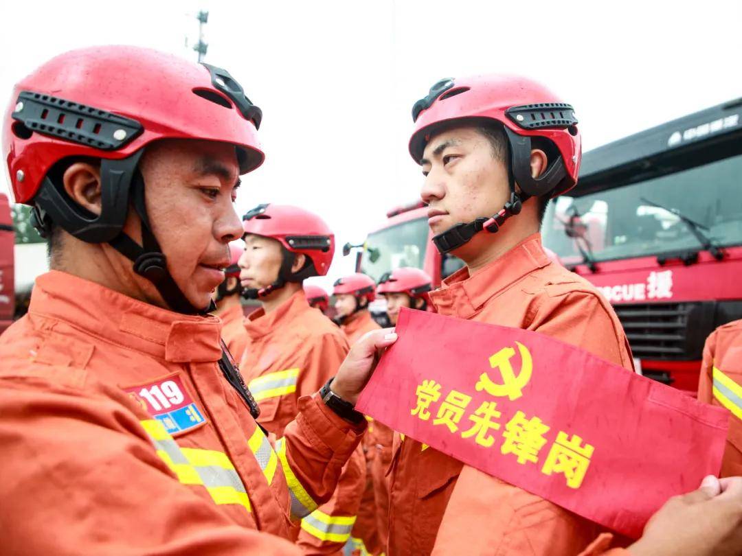 增援河南|大同消防遂行保障在一线