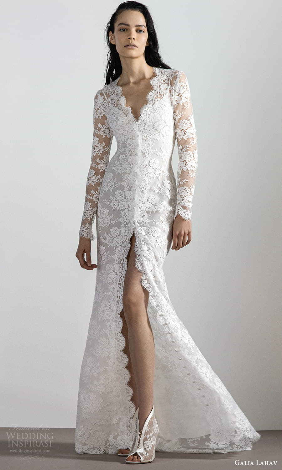 丝绸|Galia Lahav Pret-A-Porter 2022 ＂Lumière＂ 婚纱系列 清爽的现代新娘嫁衣