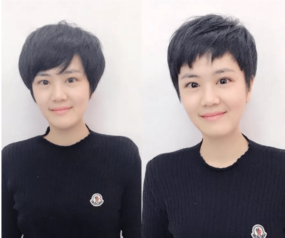 发型|发型这样换，效果就是不一样，美到就像变个人