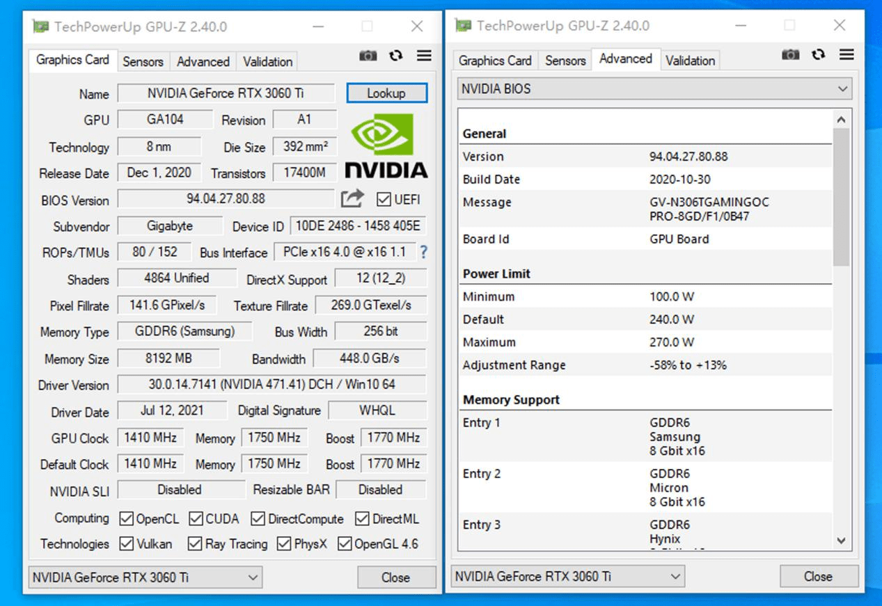 技嘉魔鹰rtx3060ti显卡评测diy手动改外观性能杠杠的