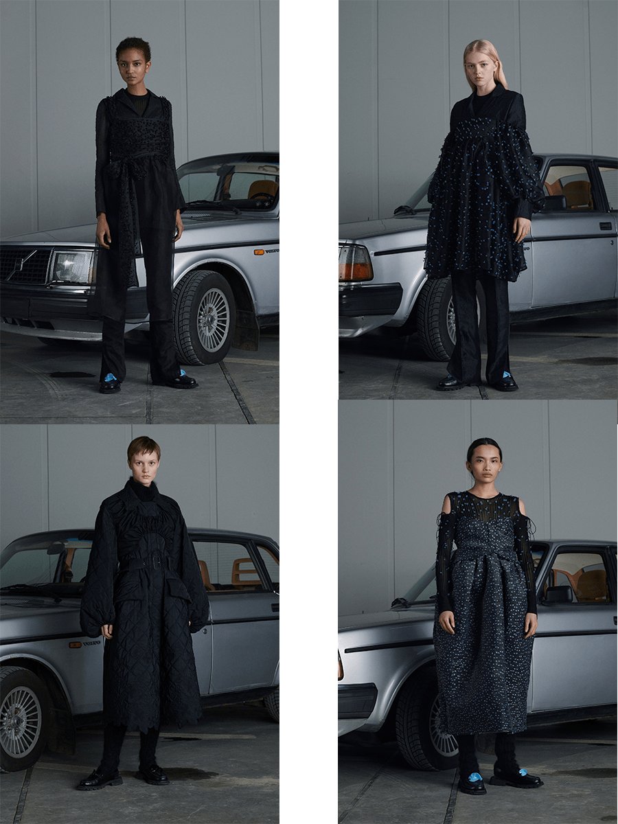 系列|Cecilie Bahnsen 2021秋冬系列，用布料和颜色来探索时尚，传递自由与能量运动
