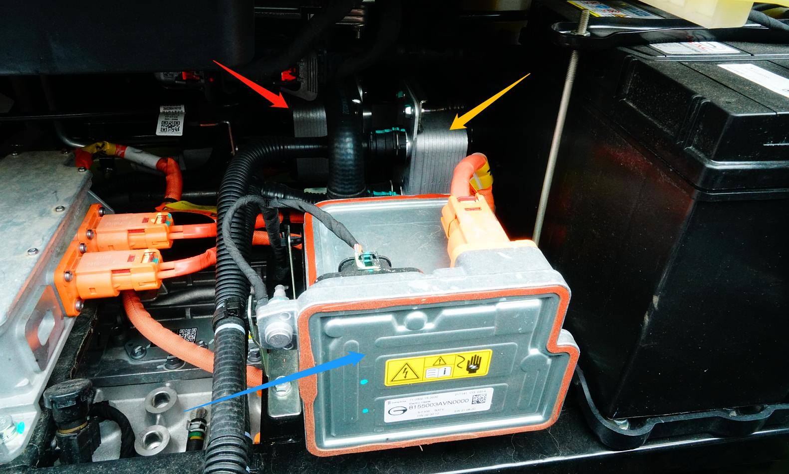 由伟巴斯特提供的ptc控制模组最大输出功率5千瓦,设定在弹匣电池热