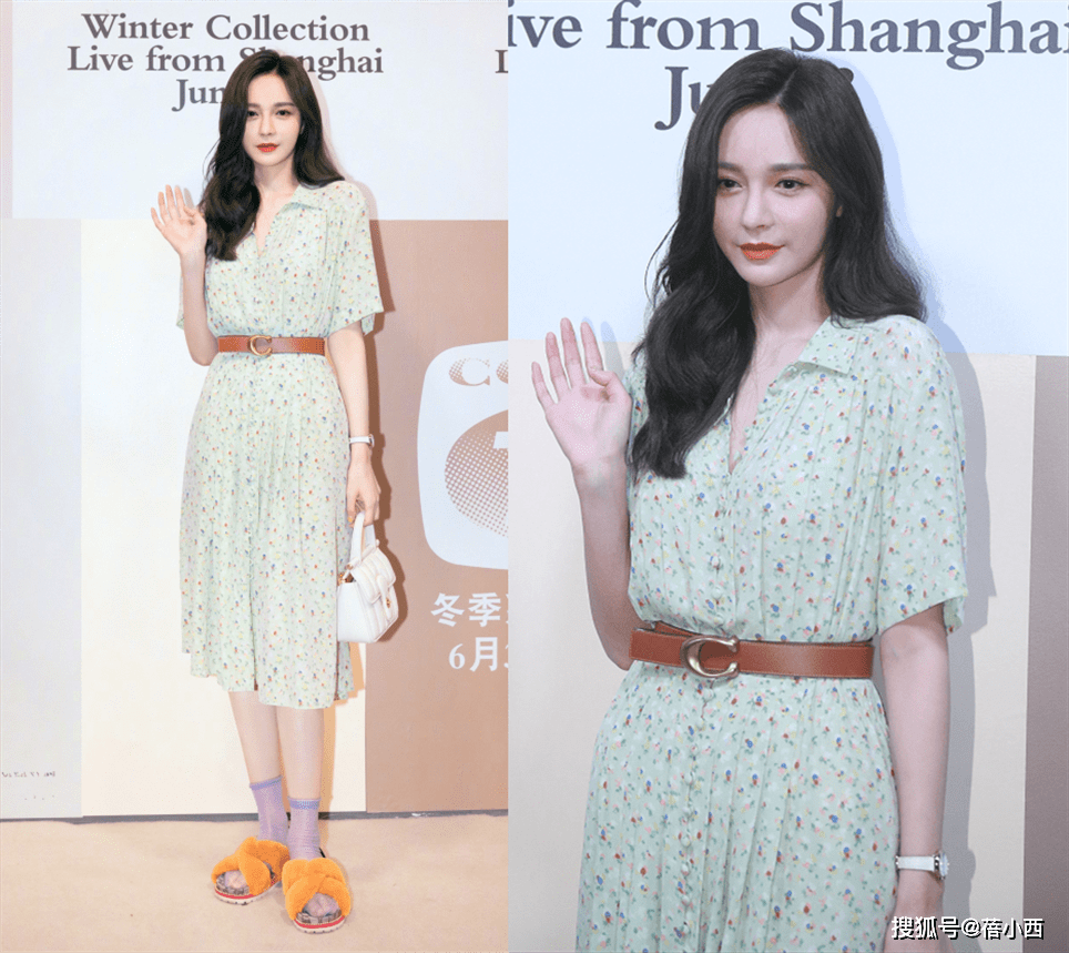 亮点|“沈梦辰”不愧是海涛准媳妇,171身高穿薄荷绿纱裙,又美出圈了