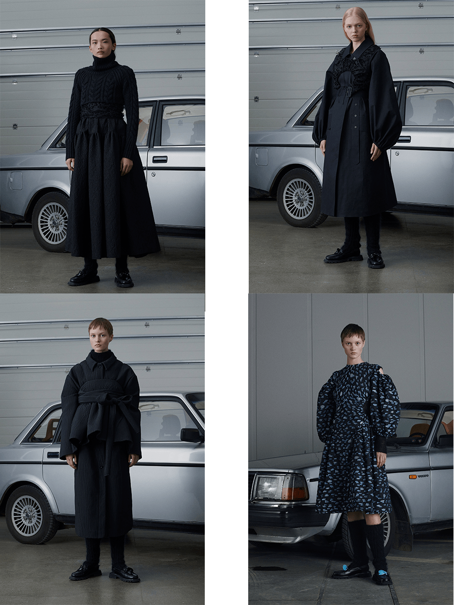 系列|Cecilie Bahnsen 2021秋冬系列,用布料和颜色来探索时尚,传递自由与能量运动