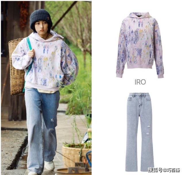 卫衣|张子枫私服新鲜出炉，成为《向往的生活》看点，简单舒适很有范儿