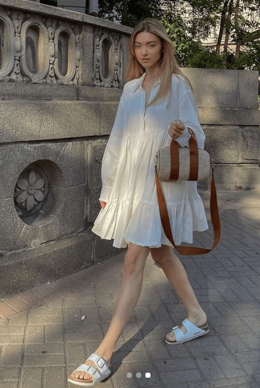 廓形|连衣裙，大一点更时髦！