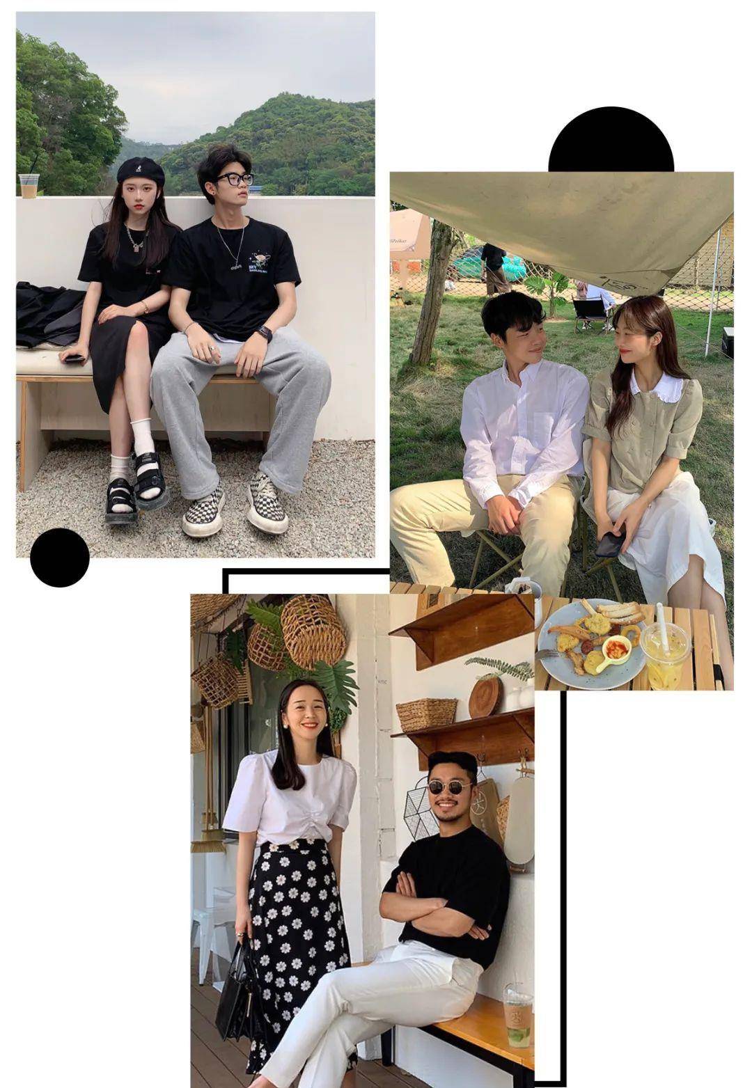姐妹|15套甜到齁的情侣穿搭！百搭巨洋气，回头率200%！