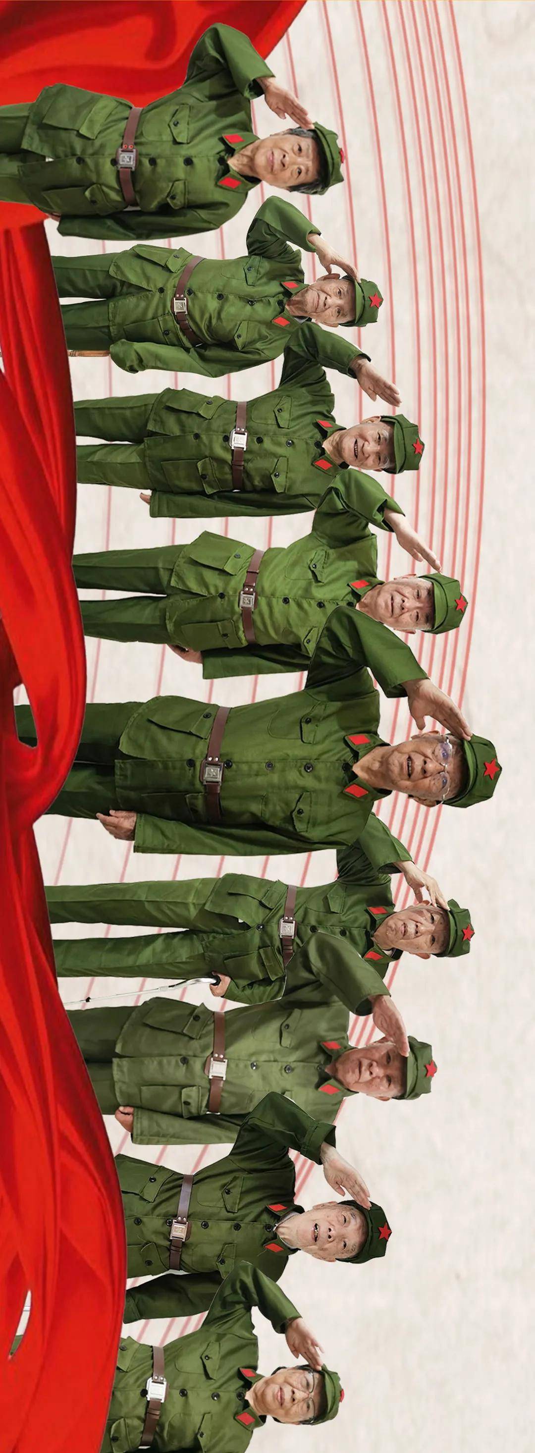 "点击下方海报↓↓↓绿军装见证了中国人民解放军可歌可泣的光荣岁月