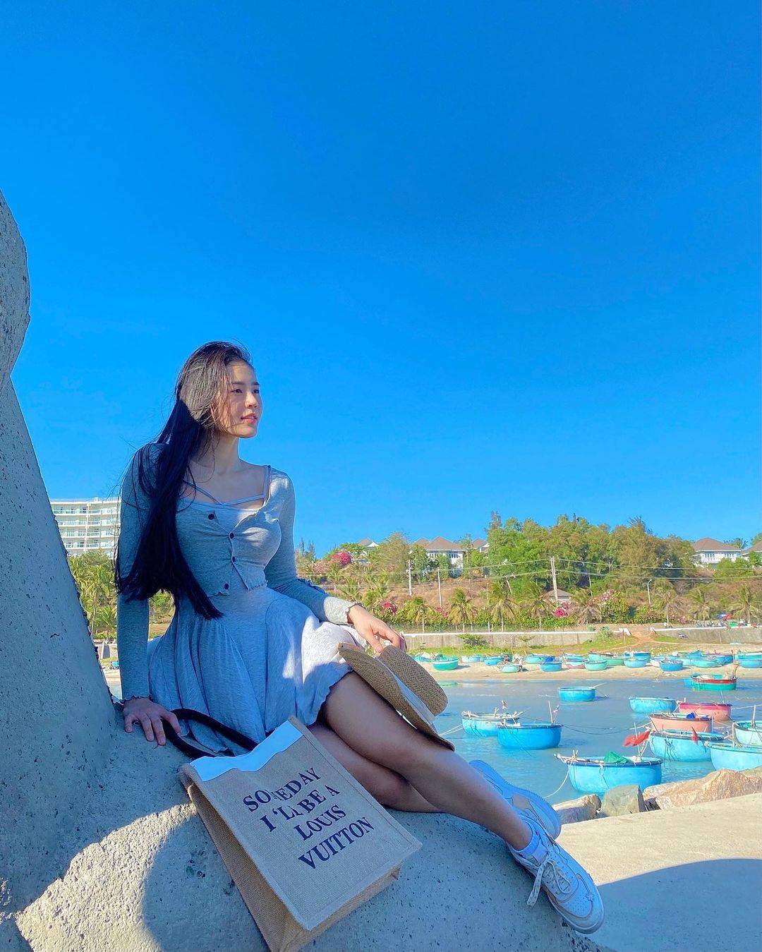 原创越南女孩坚持健身10年从肥胖变微胖前凸后翘逆袭为白富美