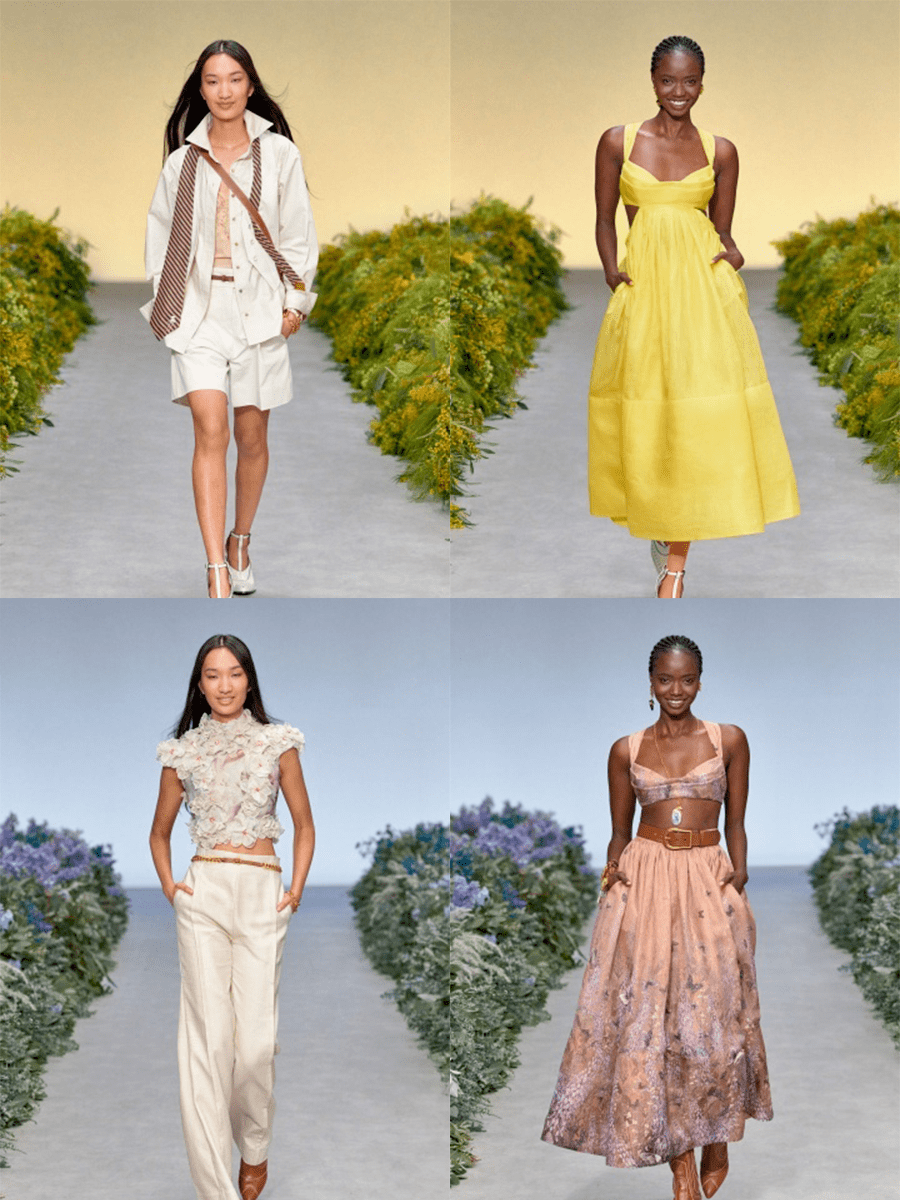 增加了|Zimmermann 2021春夏，美妙的线条感，色彩和图案展现了阳光活力