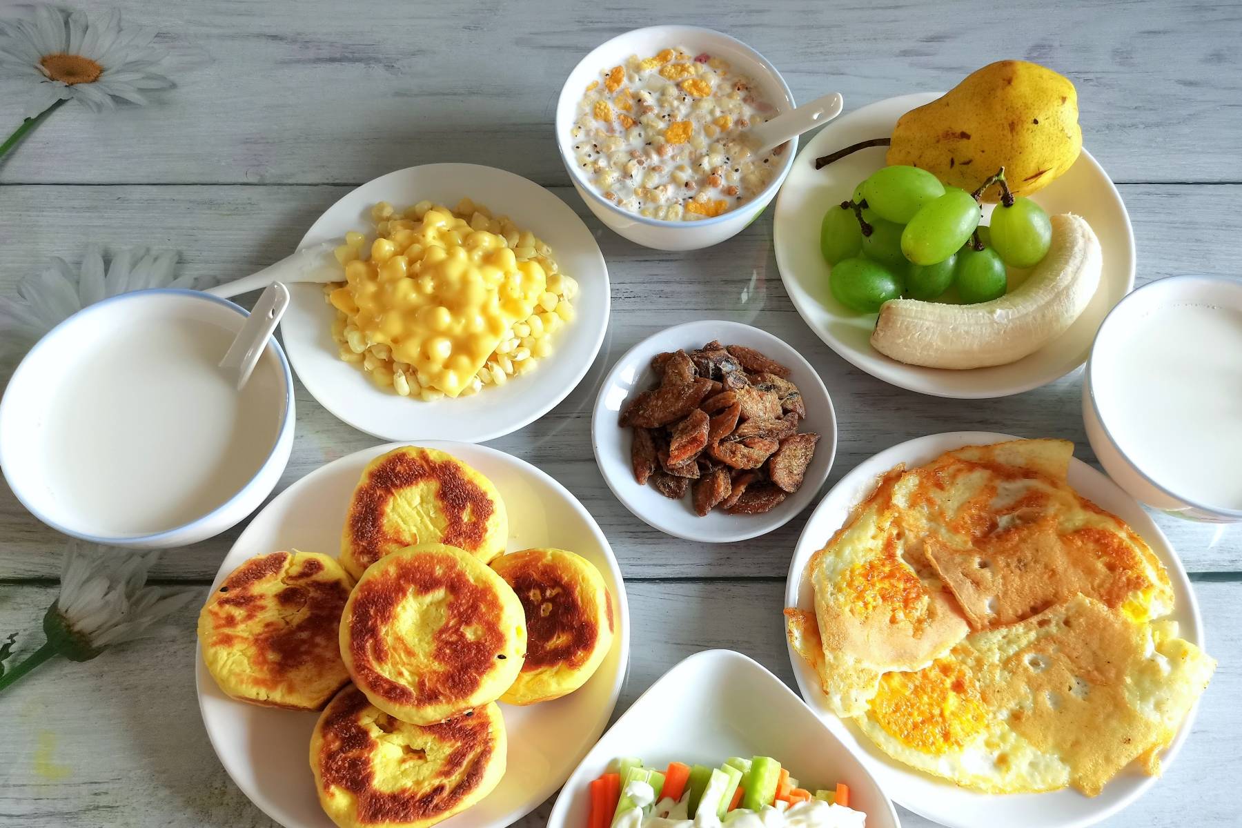 包子|天热,我家早餐这样吃,品种多,营养全,吃着放心,健康不长肉