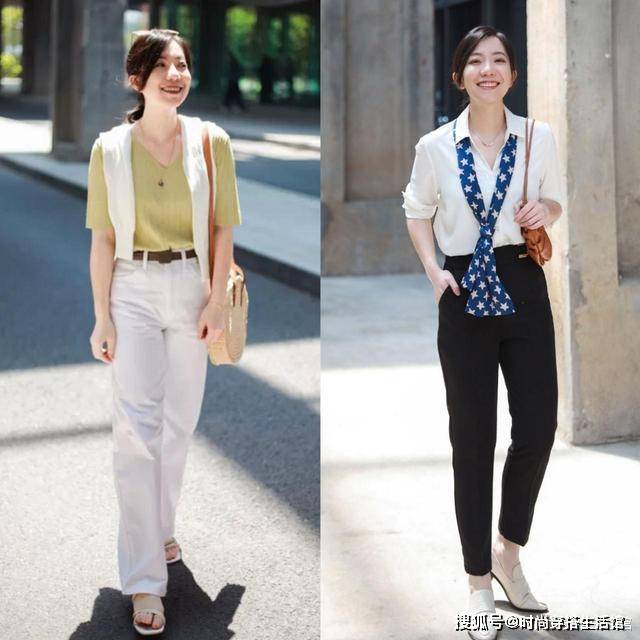 颜色|简约实用又气质，小个子女生掌握这几个搭配技巧，时髦显高显腿长