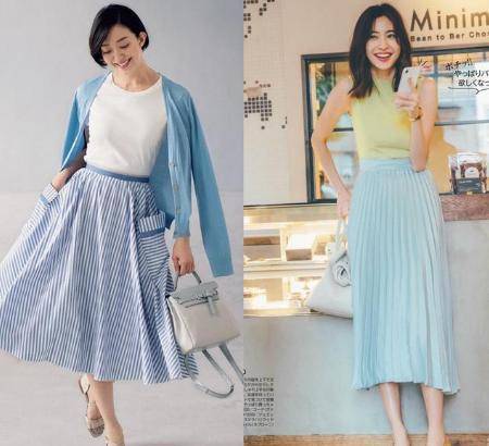 夏季里|炎热夏日不能少的半身裙搭配，轻松演绎优雅的女人味，温柔又迷人