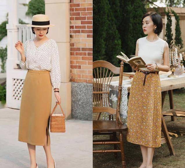 夏季里|炎热夏日不能少的半身裙搭配，轻松演绎优雅的女人味，温柔又迷人